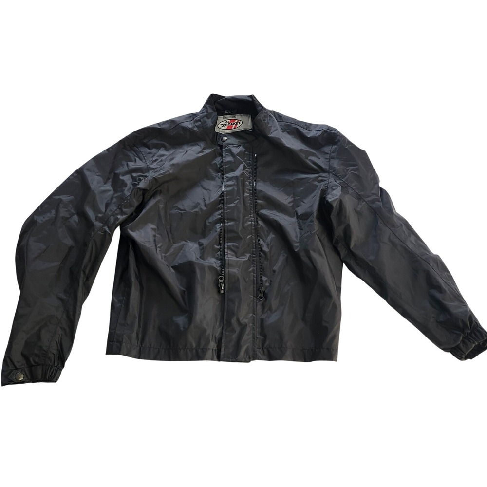 Joe Rocket Motorcycle Jacket Liner Black Mens Replacement Full Zip windbreaker M